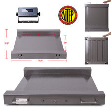 New Ntep Legal For Trade Drum Floor Scale Easy Ramp Access 5000 X 1 Lb