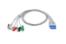Philips 12 Pin 5 Leadwires Grabber Ecg Cable Agilent Heartstart Intellivue