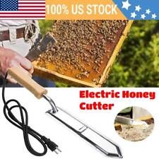 Electric Honey Bee Scraping Extractor Uncapping Knife Beekeeping Equipment Us
