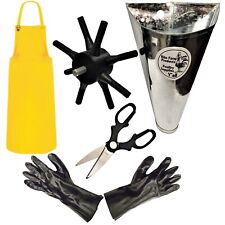 L10 Processing Kit Drill Plucker Medium Kill Cone 10 Blade Scalpel Apron Gloves