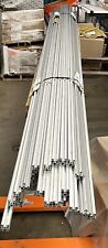 New 16ft X 1 .5in T-slotted Extrusion Scratches Lot Of 44 700 Linear Ft