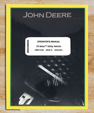 John Deere Tx Gator Utility Vehicle Owners Operators Manual 1