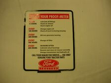 Ford 8n Proofmeter Decal - New Free Shipping