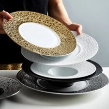 Nordic Ceramic Dinner Gold Plates Serving Dishes Restaurant Supplies Steak New