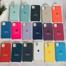 Liquid Silicone Case For Iphone 11 6.1 New Cover With Screen Protector