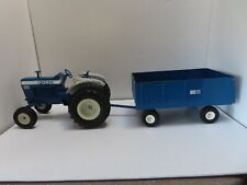 Ford 8600 Big Blue Tractor And Wagon In Nice Condition Nothing Broken