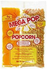 Mega Pop Butter Cornoilsalt Kits 8 Oz. Pouch Pack Of 6