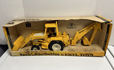 Vintage Ertl 116 International Harvester Tractor Loader Backhoe 472 Diecast Toy
