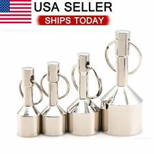 2pcs Keychain Neodymium Magnet For Testing Brass Gold Silver Coins Ferrous Metal
