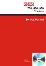 Tractor Shop Manual Fits Ji Case International 730 830 930 Ck Draft O Matic