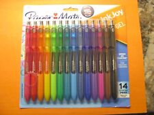 Brand New - Paper Mate Ink Joy Gel  14 Assorted Colors 0.7mm Medium Point Pens
