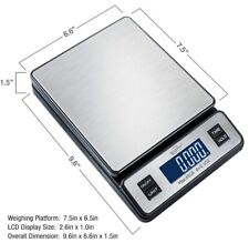 Weighmax W-2809 65 Lb X 0.1 Oz Digital Postal Shipping Scale Ac Adapter Included