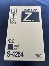 Genuine Brand Name Oem Riso Z S4254 Black Ink Case Of 2 S4254