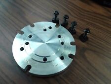 6 Base Adapter Plate Mount Chucks On Rotary Table Or Milling Machine In-adp-6