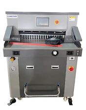 670mm 26.3 Hydraulic Paper Guillotine Cutter Programmable Stack Cutting Heavy