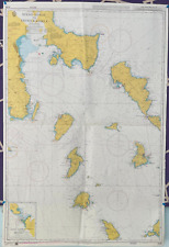 Admiralty 1038 Aegean Sea Greece Steno Sifnou To Kafirea Map Chart Maritime Wall