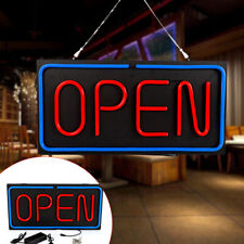 Bright Neon Open Sign Lightbig Horizontal Open Sign Restaurant Business Store