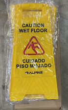 Yellow 24 Caution Wet Floor Sign Set Of 3