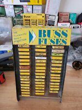 Antique Buss Fuse Counter Display Loaded