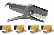 Stanley Bostitch B8 Heavy Duty Plier Stapler Gray With 4 Boxes Of 14 Staples