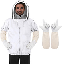 Bee Suit Jacket- Beekeeping Jacket For Men Women- Polycotton Bee Jacket With Bee