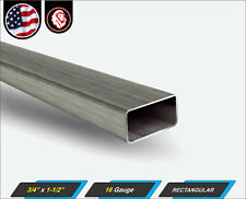 34 X 1-12 Rectangular Metal Tube - 16 Gauge - Erw - 48 Long 4-ft