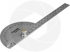Stainless Steel Bevel Protraction 0-180 Degree Angle Measuring Protractor Ruler