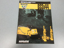 Vermeer Navigator D33x44 Horizontal Directional Drilling System Brochure 6 Page