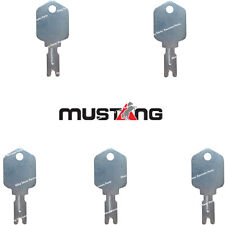 5 Mustang Skid Steer Ignition Keys 090-32026 090-32025 Hyster Clark Forklift