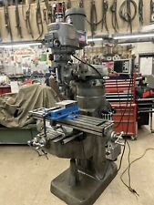 1980 Bridgeport Milling Machine Fagor Dro Single Phase Variable Speed W Tooling