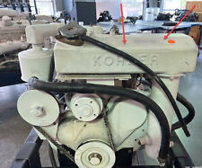 Kohler Marine 4 Cylinder Diesel Engine Motor Complete Generator Light Damage