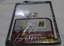Quartet Magnetic Dry Erase Board Black Frame 8.5 X 11