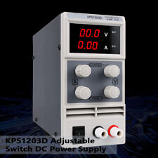 New Kps1203d Ac 110v Adjustable Switch Dc Power Supply Output 0-120v 0-3a Usa