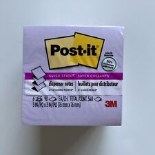 Post-it Assorted Colors 540 Sheets Super Sticky Notes 3 X 3