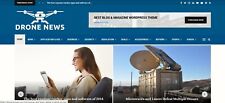 Automated Wordpress Drone News Website - Turnkey Profitable Site
