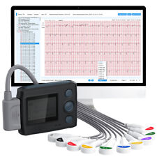 Holter Monitor 12 Lead 24h Ekg Monitor With Free Ai Analysis System Pc Software