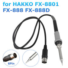 For Hakko Fx-888 Fx-888d Fx-8801 Soldering Iron Handle Station 6pin Soldering Us