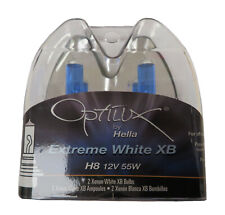 Hella H71070772 Optilux Extreme White Light Bulbs H8 12v 55w Pack Of 2