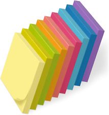 Post It Notes Pop-up Sticky Notes 3x3 Inches 9 Pads Bright Colors Self-st...