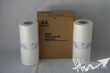 2 Master Rolls Compatible With Riso S-4250 For Risograph Rz220 Rz230 Ez Rz A4