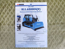 Chtz B11.6300en Electro Bulldozer Tractor Construction Equipment Brochure 2021