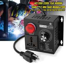 - 120v220v 15a Electric Motor Variable Speed Controller 4000w Ac Motor Speed