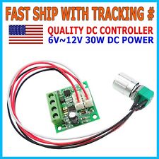 6v 12v 2a 30w Dc Motor Speed Controller Pwm Adjustable Variable Driver Switch