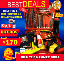 Hilti Te 5 Hammer Drill Lk Free Hilti Thermo Free Drill Bits Fast Shipping