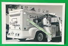 Found Photo An Old Good Humors Ice Cream Man Good Humour Truck