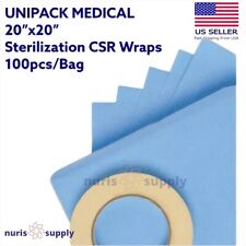 Autoclave Csr Sterilization Wrap 20x20 100pcsbag Unipack Premium Quality