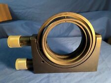 Used Oriel Larage Lensmirrorfilter Adjustable Tiptilt Mount For Laser Optics