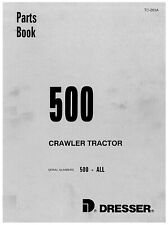 Service Parts Manual Fits 1967 Ih Internation 500-all Crawler