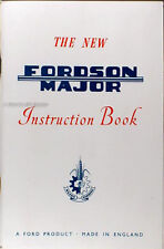 Fordson Major Tractor Owner Manual 1953 1954 1955 1956 1957 1958 1959 1960 1961