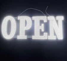 Bright White 10000k Led Light Open Sign For Retail Store Shop Business